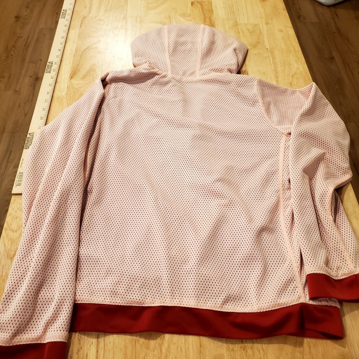 Nike Pink & Red Reversible Zip Front #82 Track & Field Jacket Running 