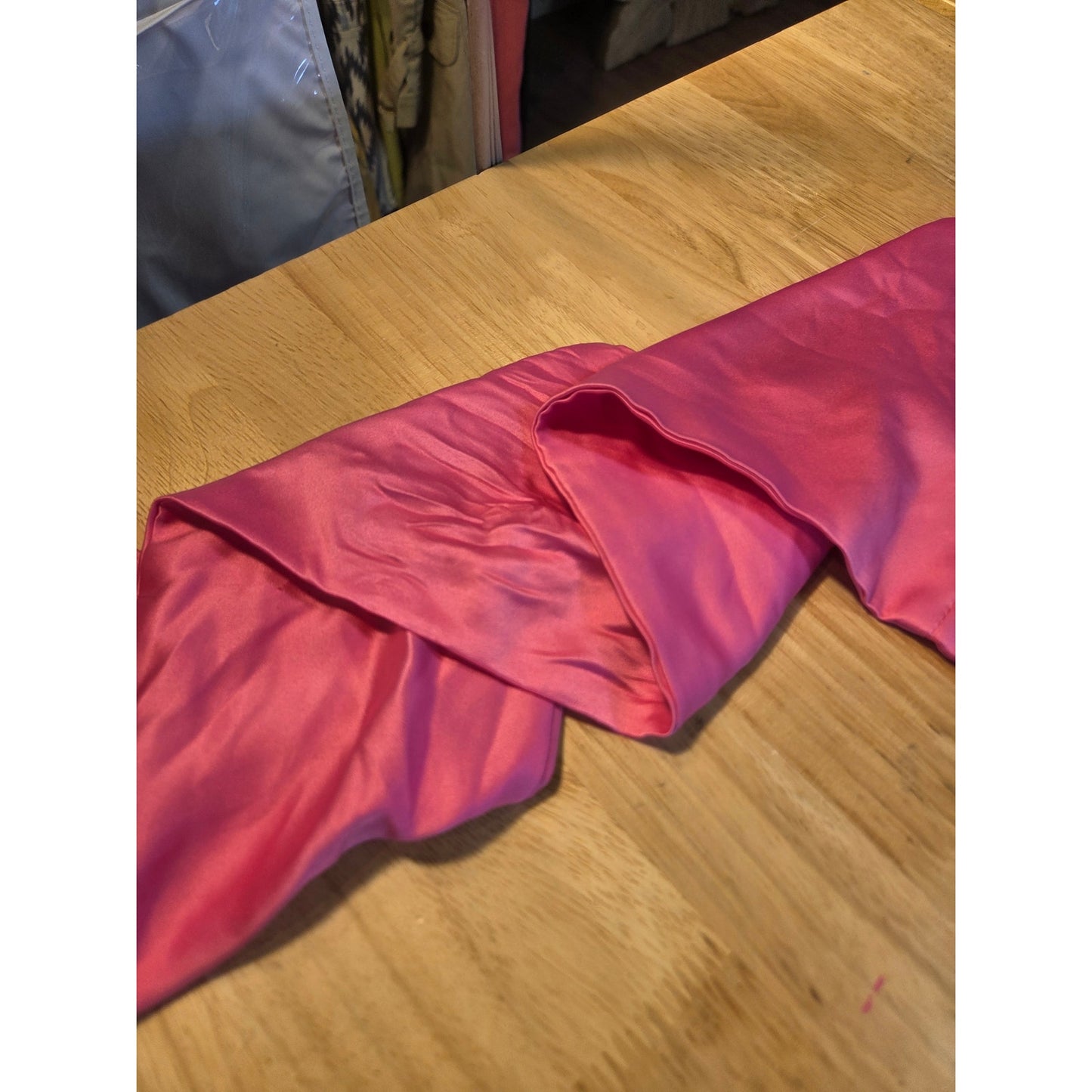 Princess Polly Pink stretch Satin halter Bando top tie back tie neck US 12