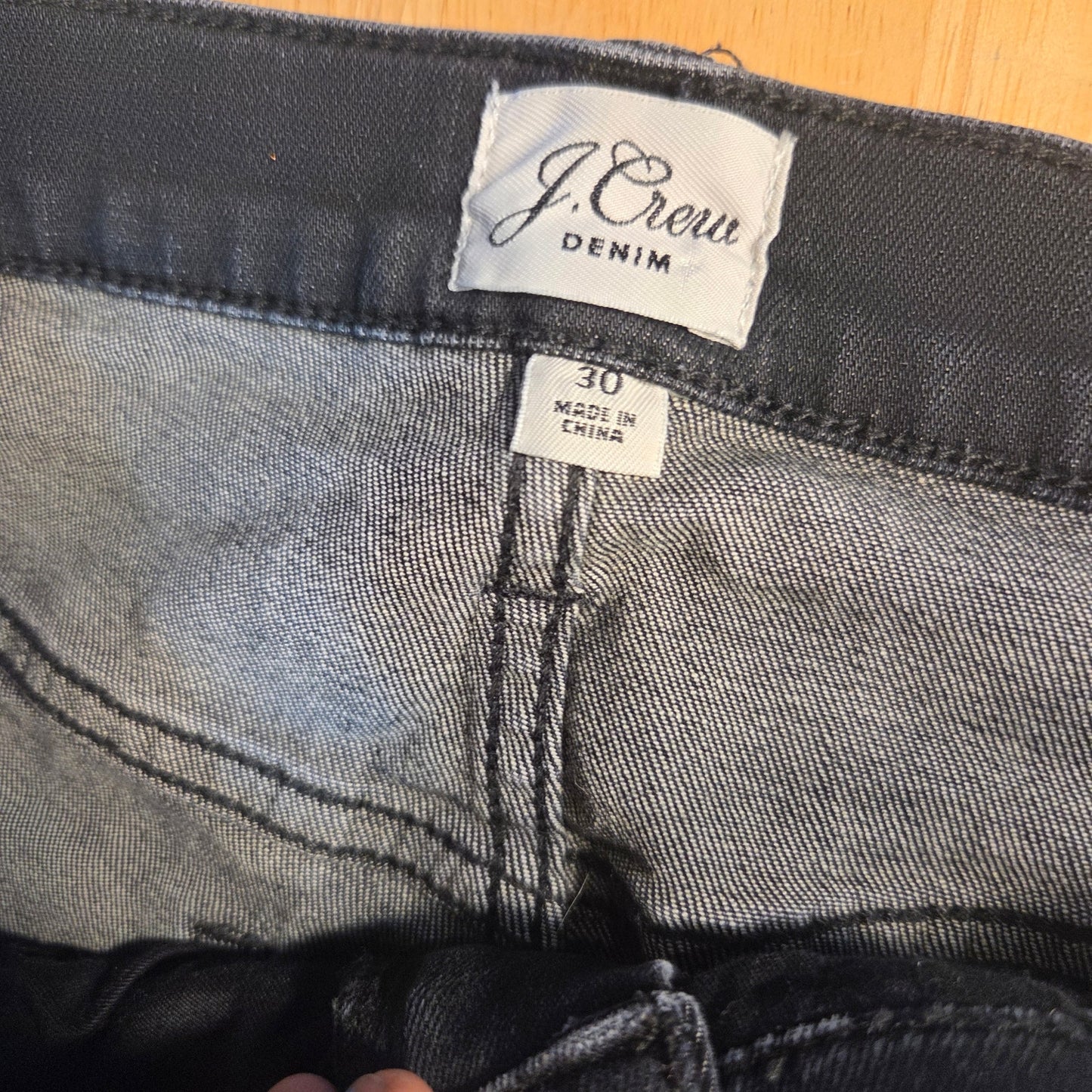 JCrew denim size skinny jeans dark wash size 30
