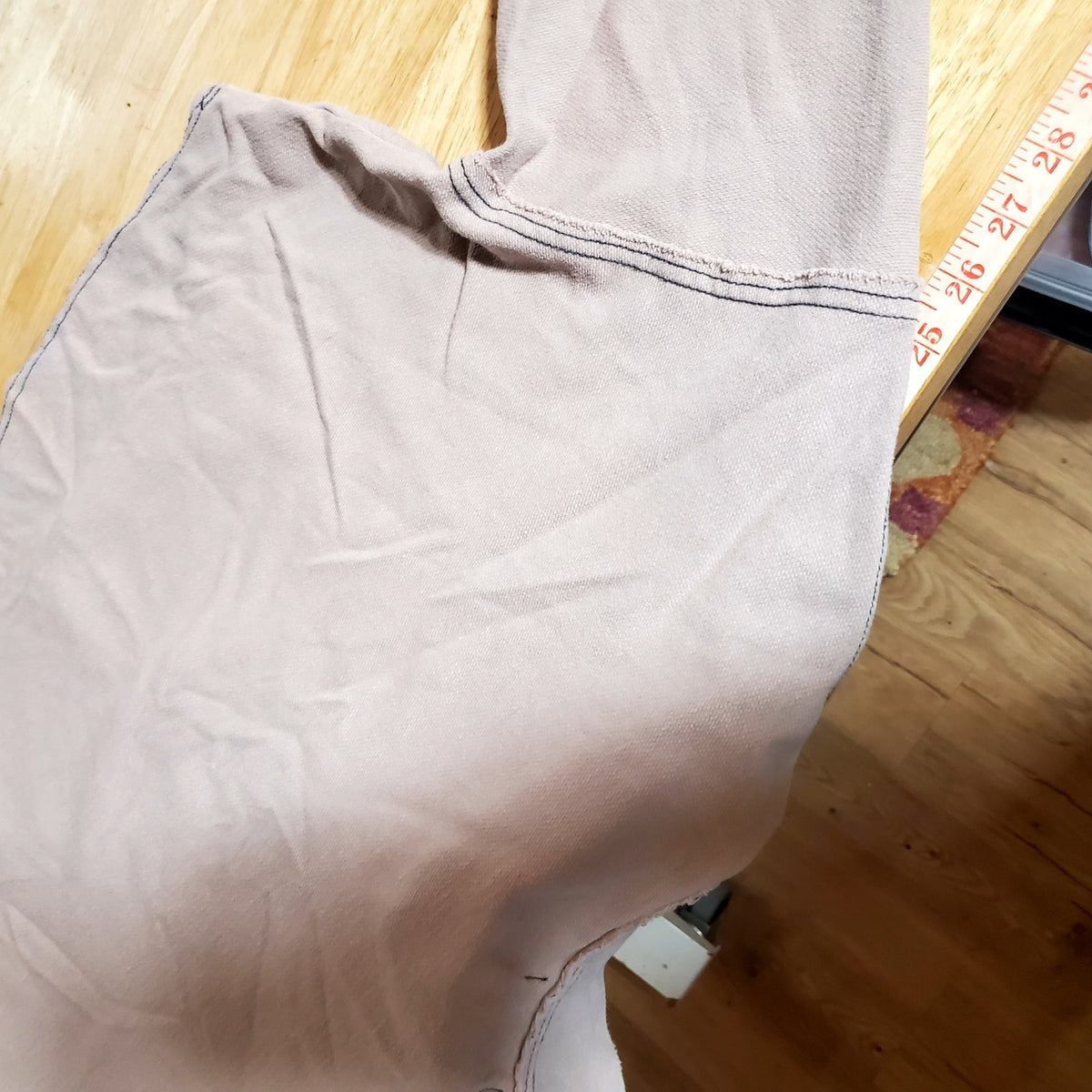 Free People cropped Dusty Rose long sleeve mock neck quarter zip small Jersey