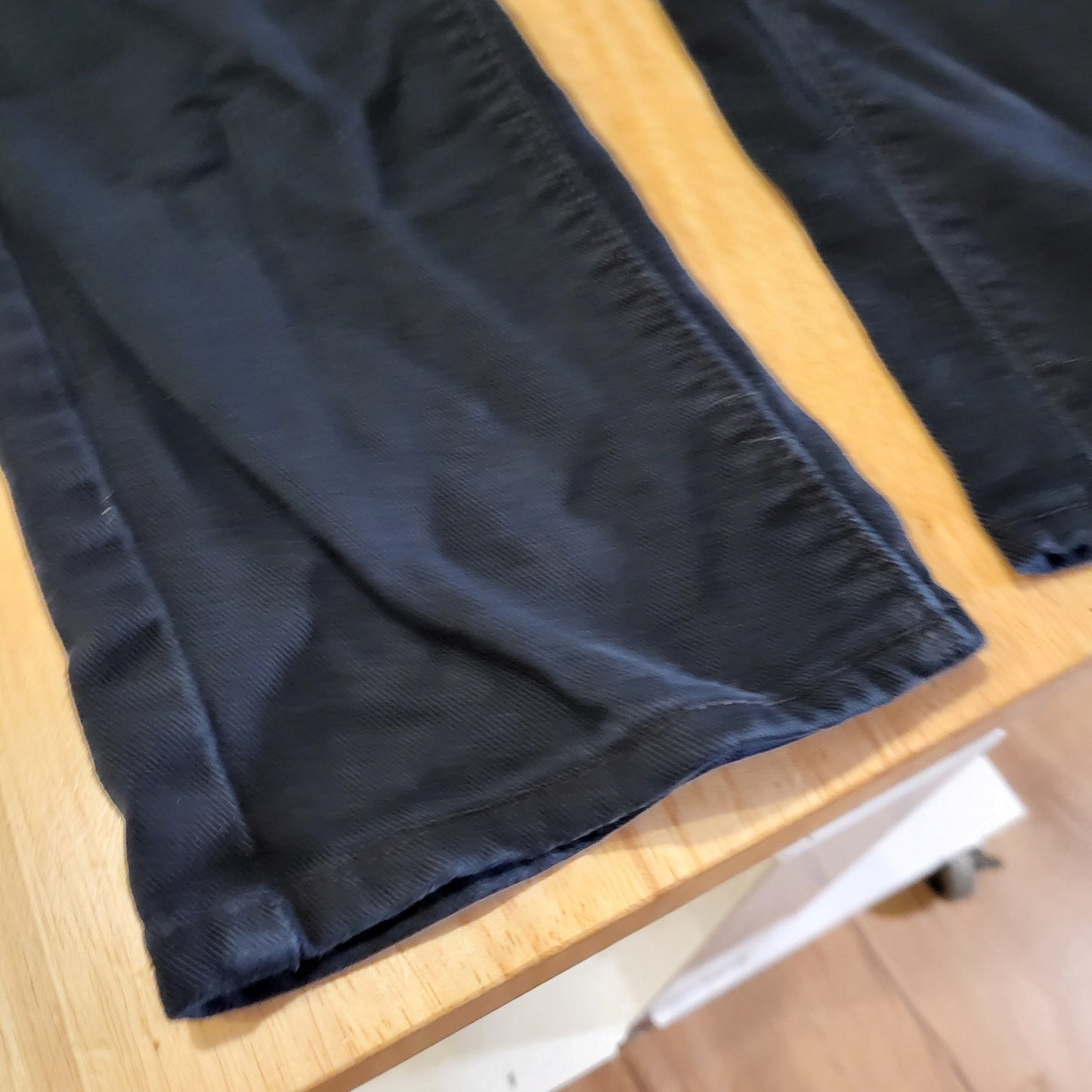 Levi's Denizen 216 Skinny Fit Black Kids Size 12 Adjustable Waist Jeans