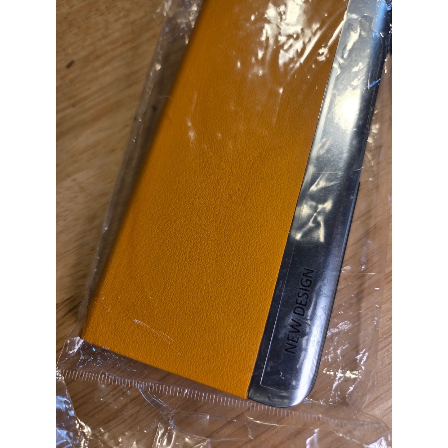 Samsung Galaxy S25 Case Stand Full Protection Thin Magnetic PU Leather Yellow