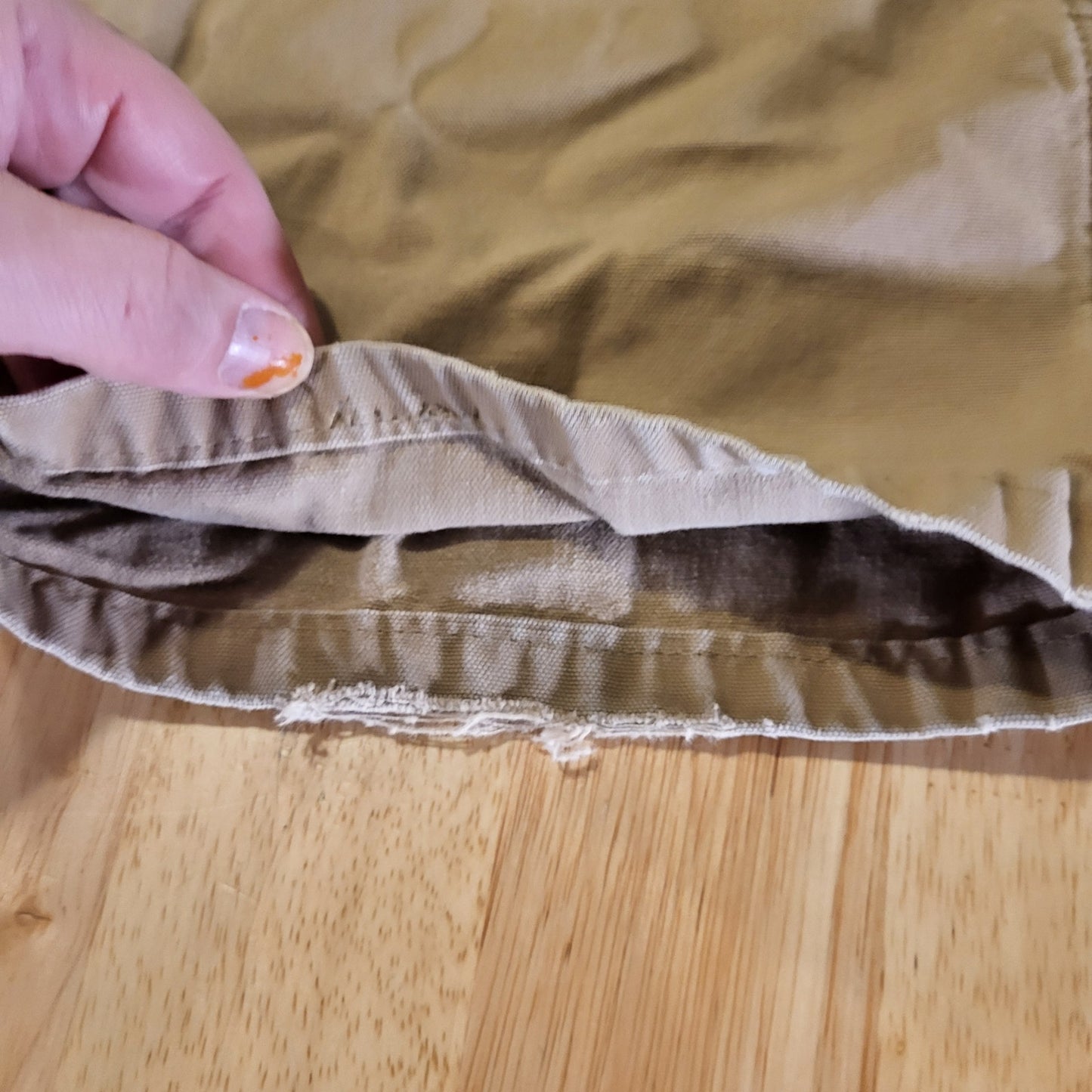 Wrangler Khaki Work Pants 32x30 100% Cotton
