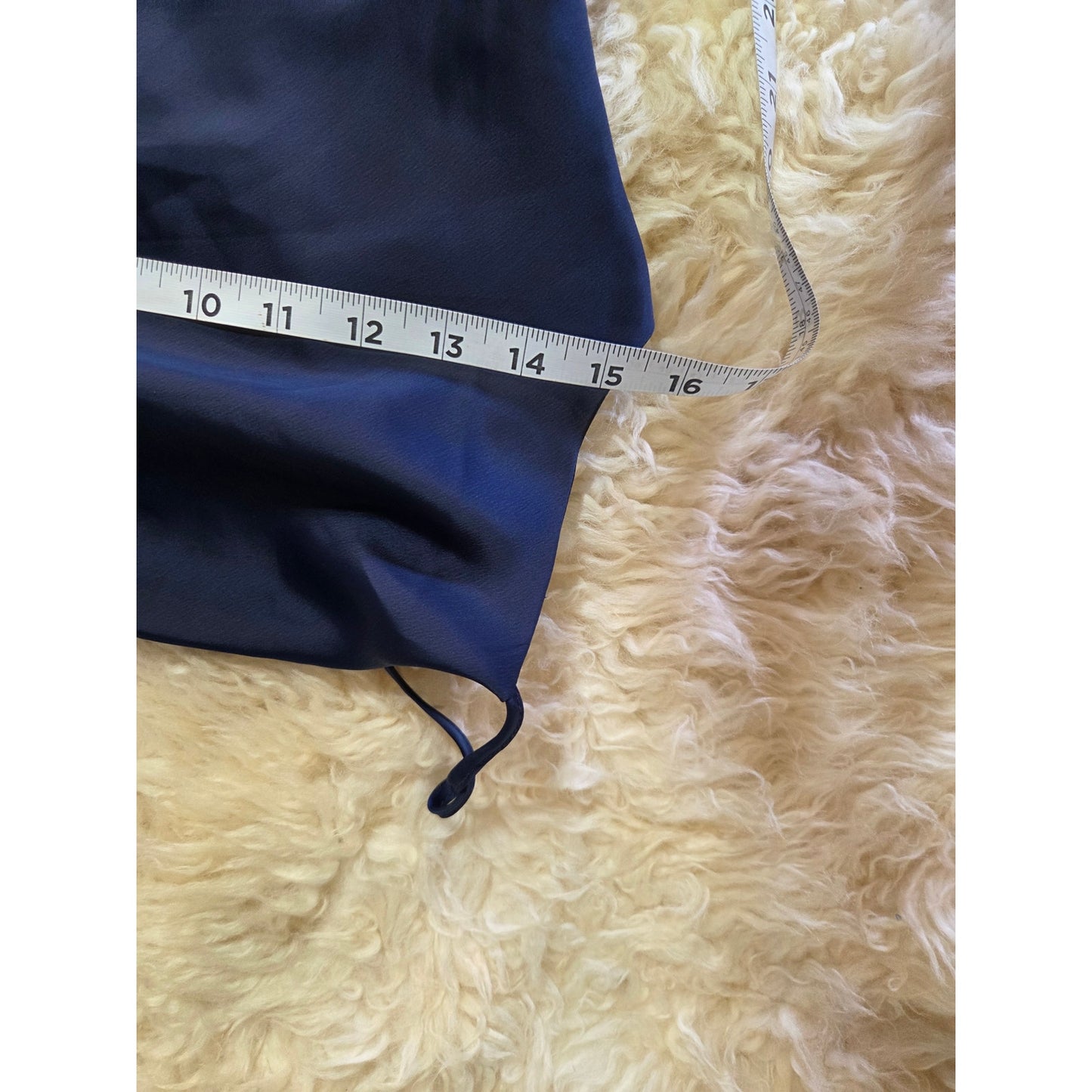 Urban Outfitters Blue Cowl Neck Spaghetti Strap Mini Bodycon Dress XS