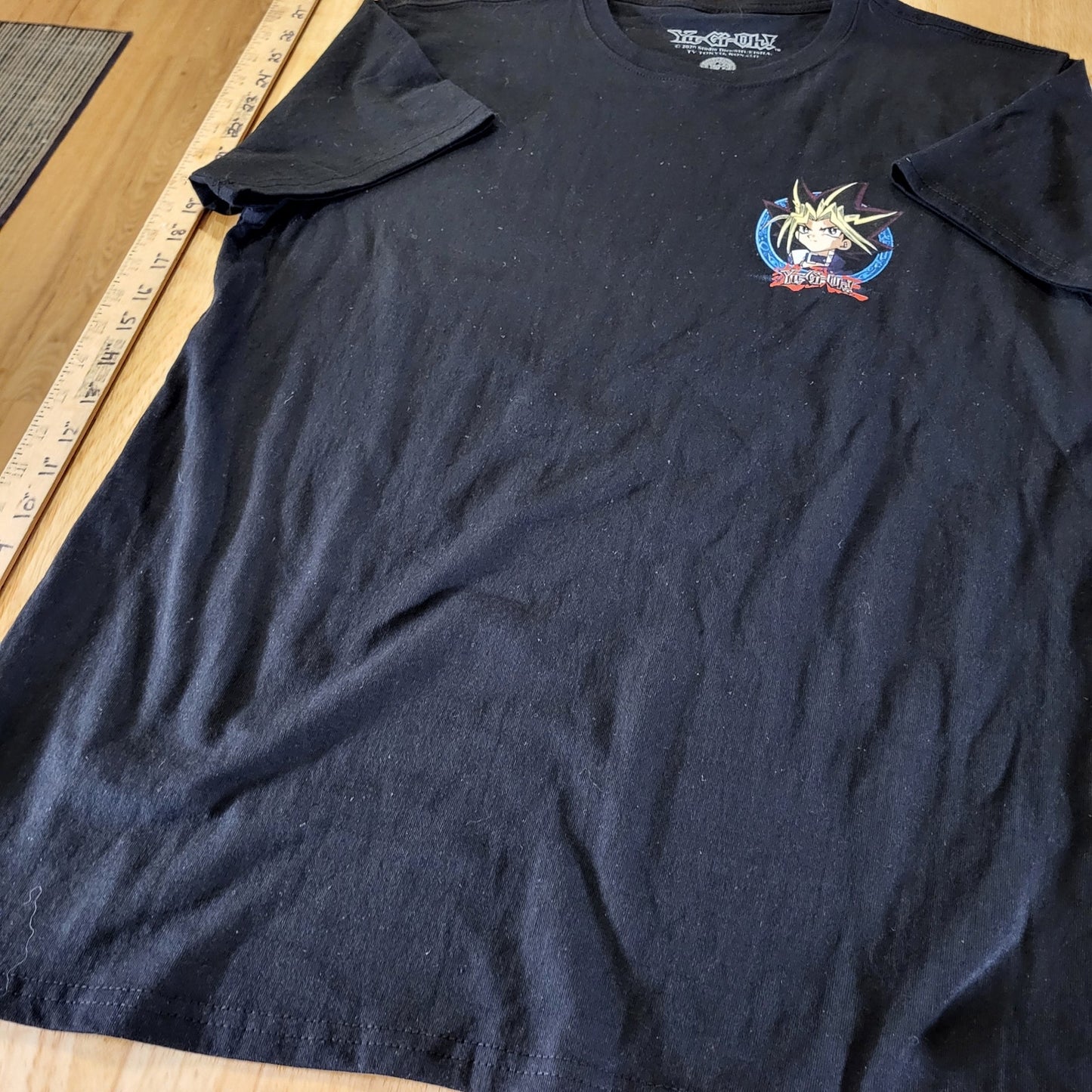 Yu-Gi-Oh Black New Without Tag M 2020 Cotton Jersey Tshirt