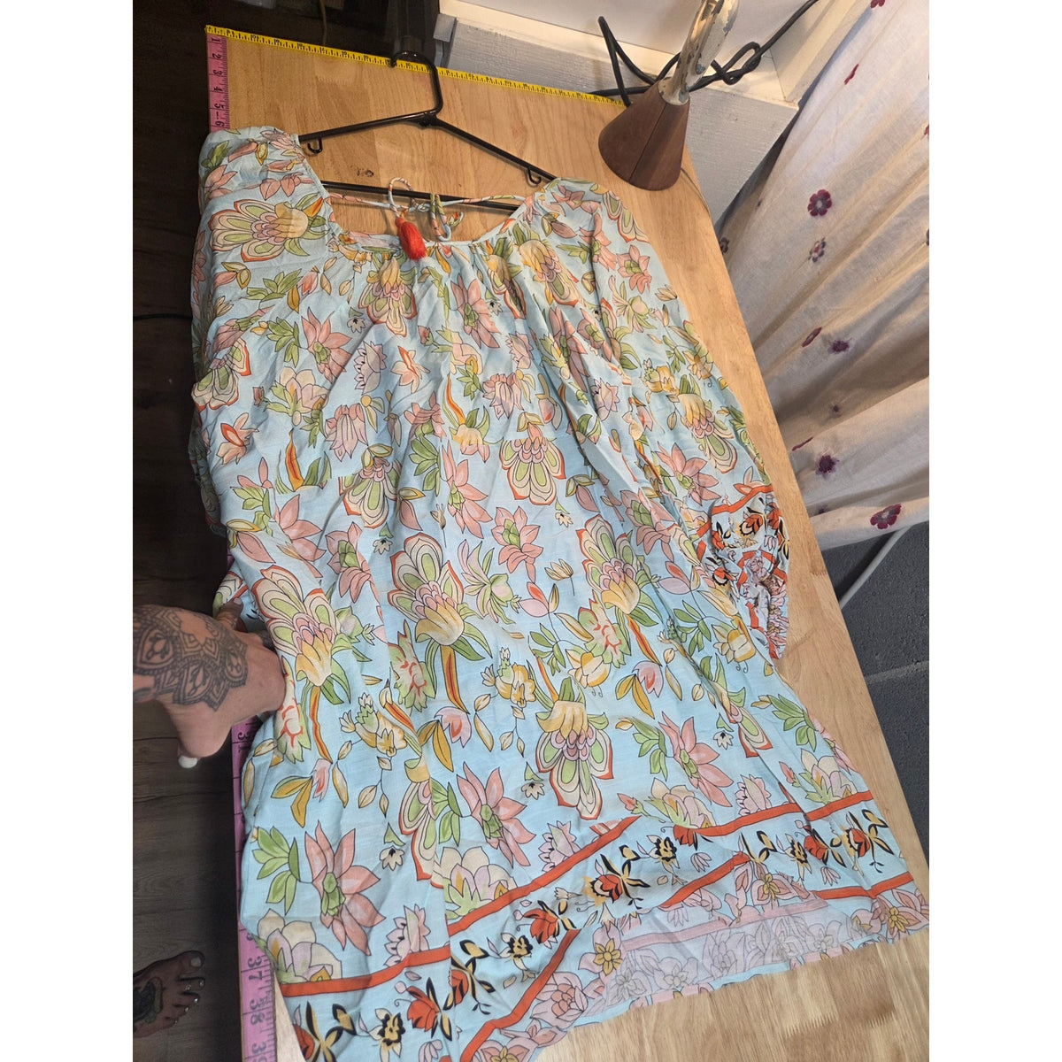 EASEL BOHEMIAN PAISLEY DRESS SHORT MEDIUM