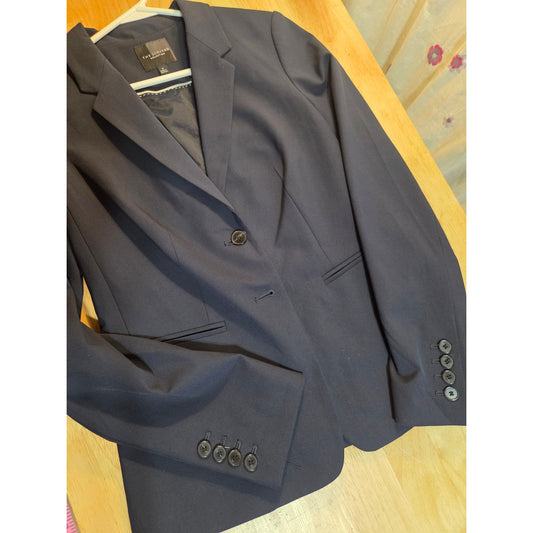 The Limited collection navy blue blazer size 4 fully lined women's fitted