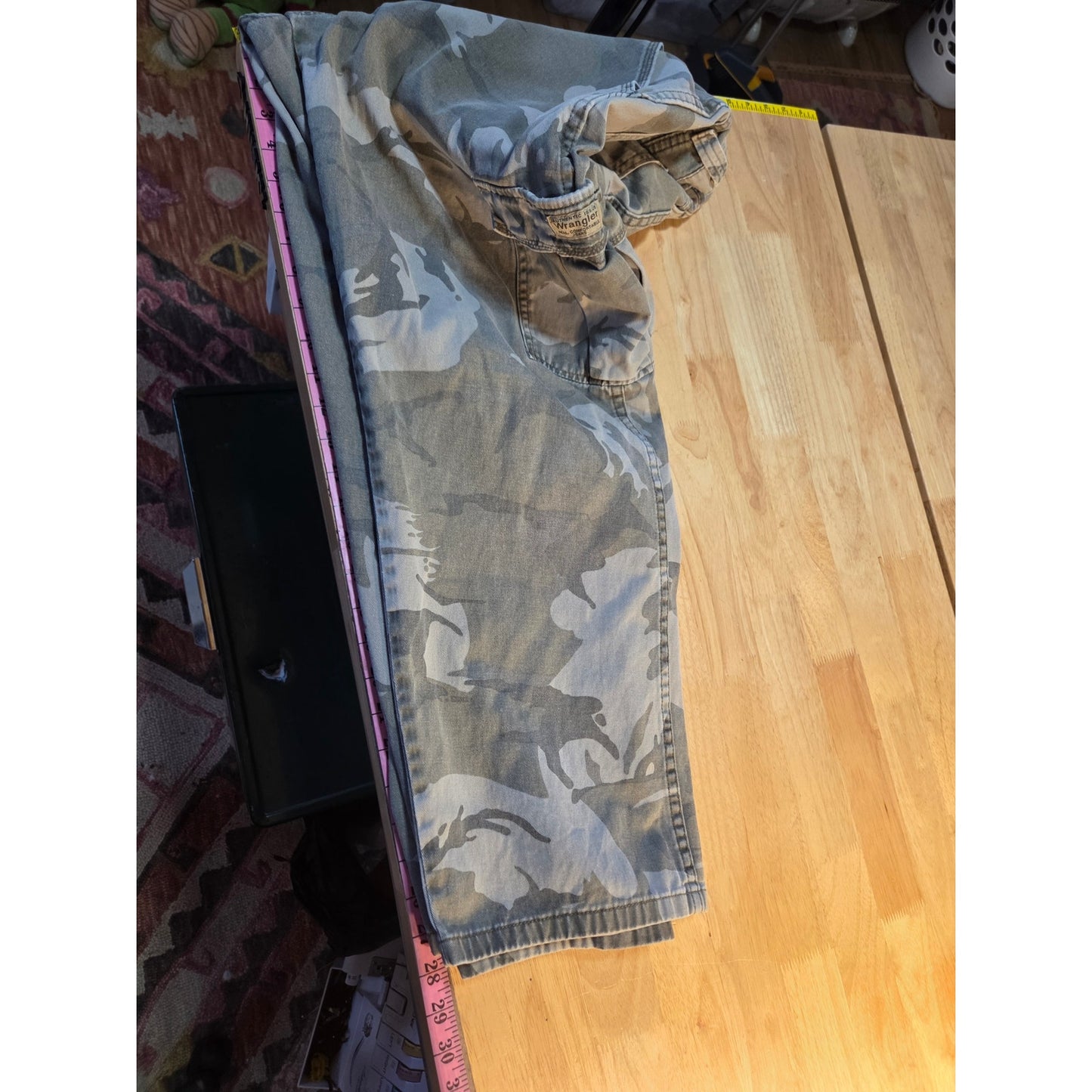 32x34 cargo camouflage pants green army fatigues