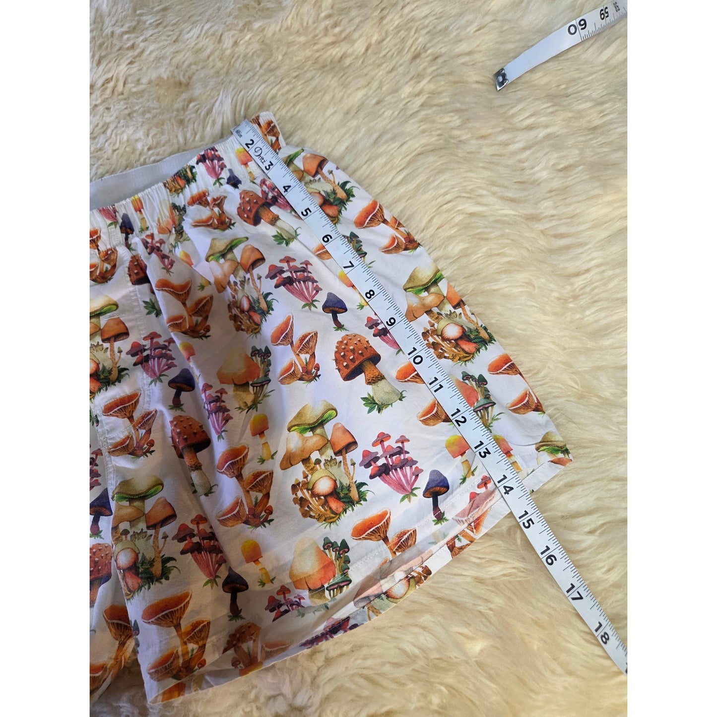 Druthers for Urban Outfitters Mushroom Boxers Large Cotton