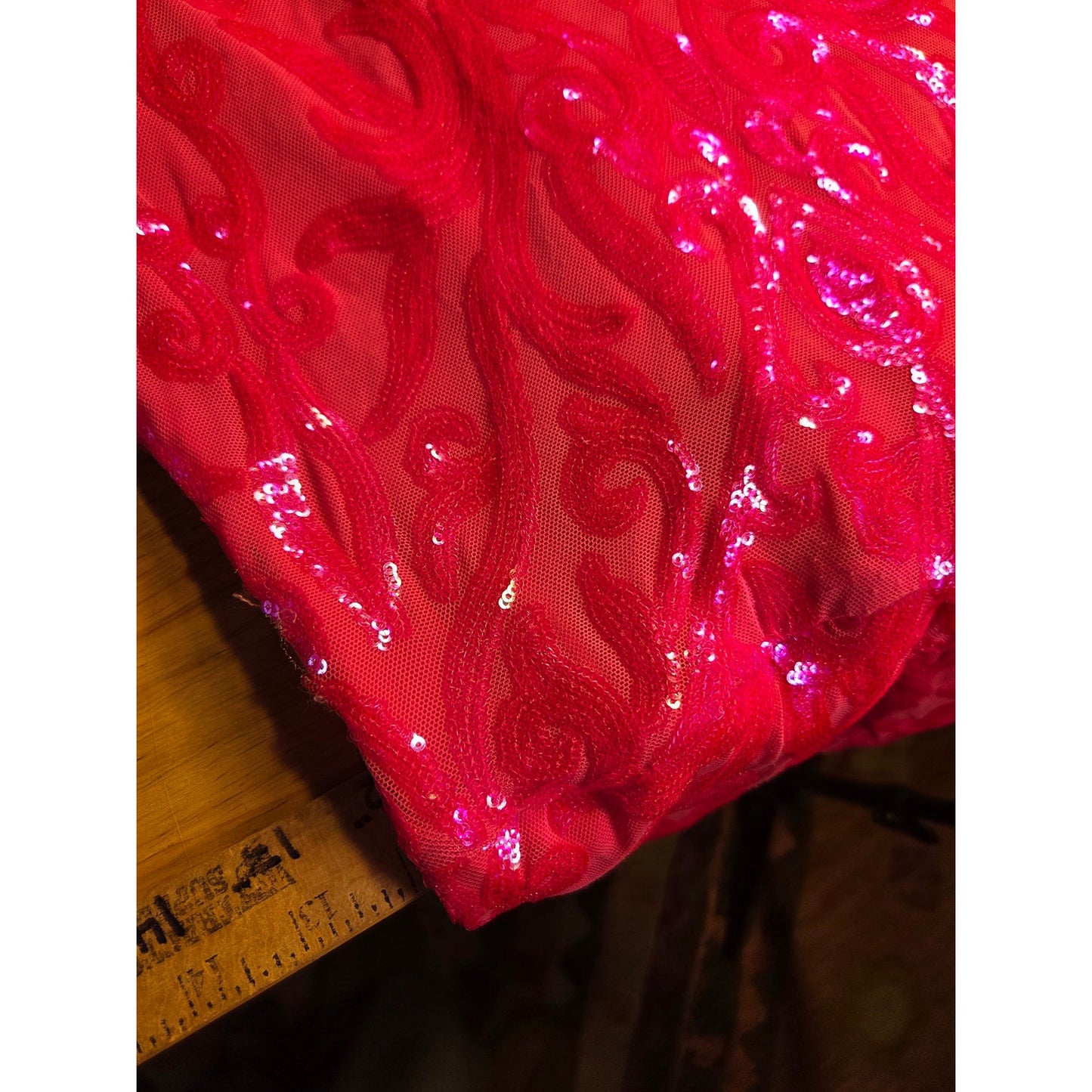 City Vibe neon pink bodycon spaghetti strap lace back dress stretch Mini 7