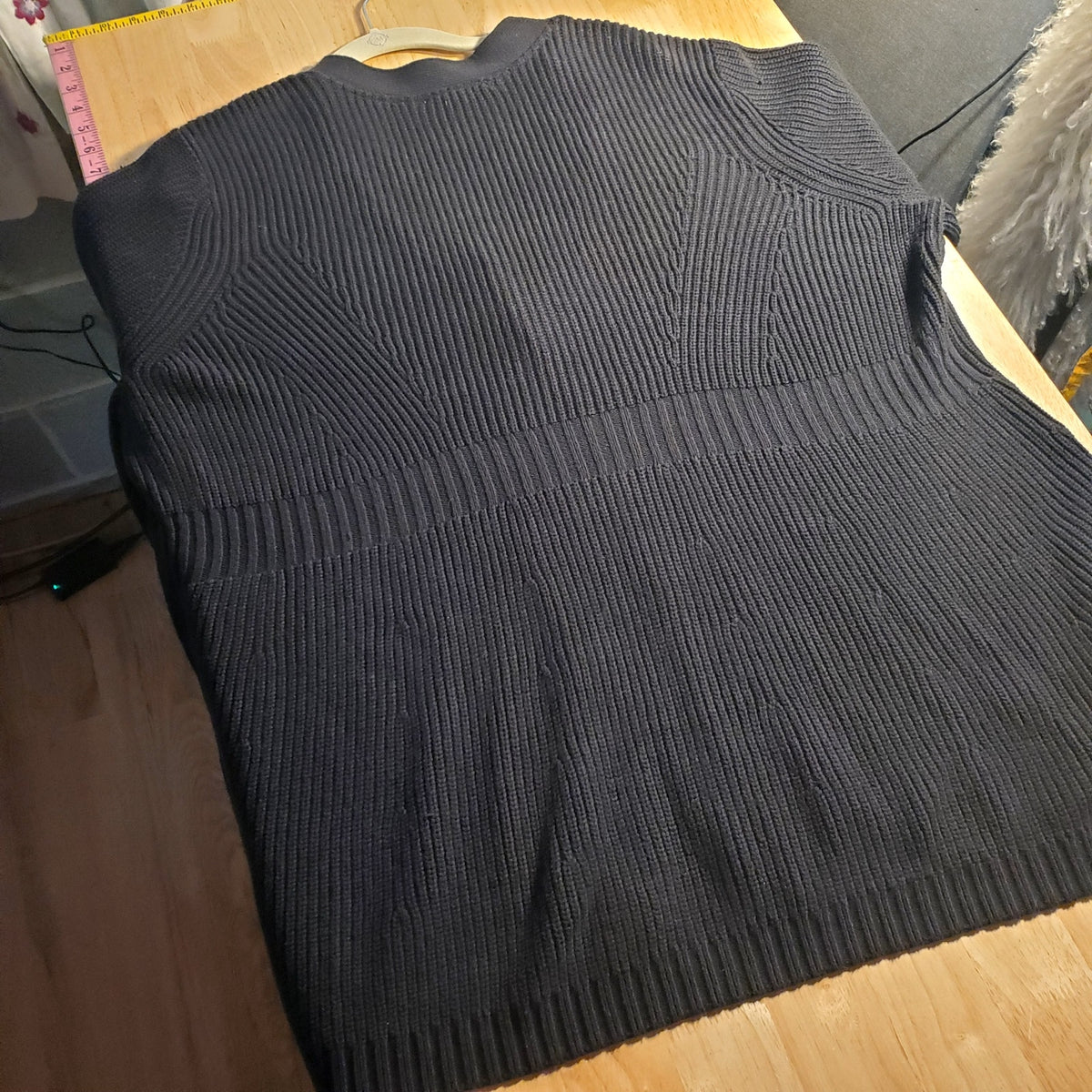 Isaac Mizrahi live black knit cardigan new with tags 1X