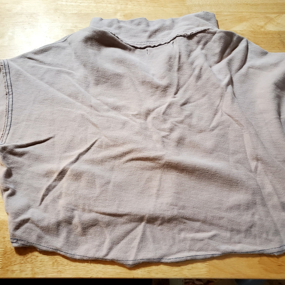 Free People cropped Dusty Rose long sleeve mock neck quarter zip small Jersey