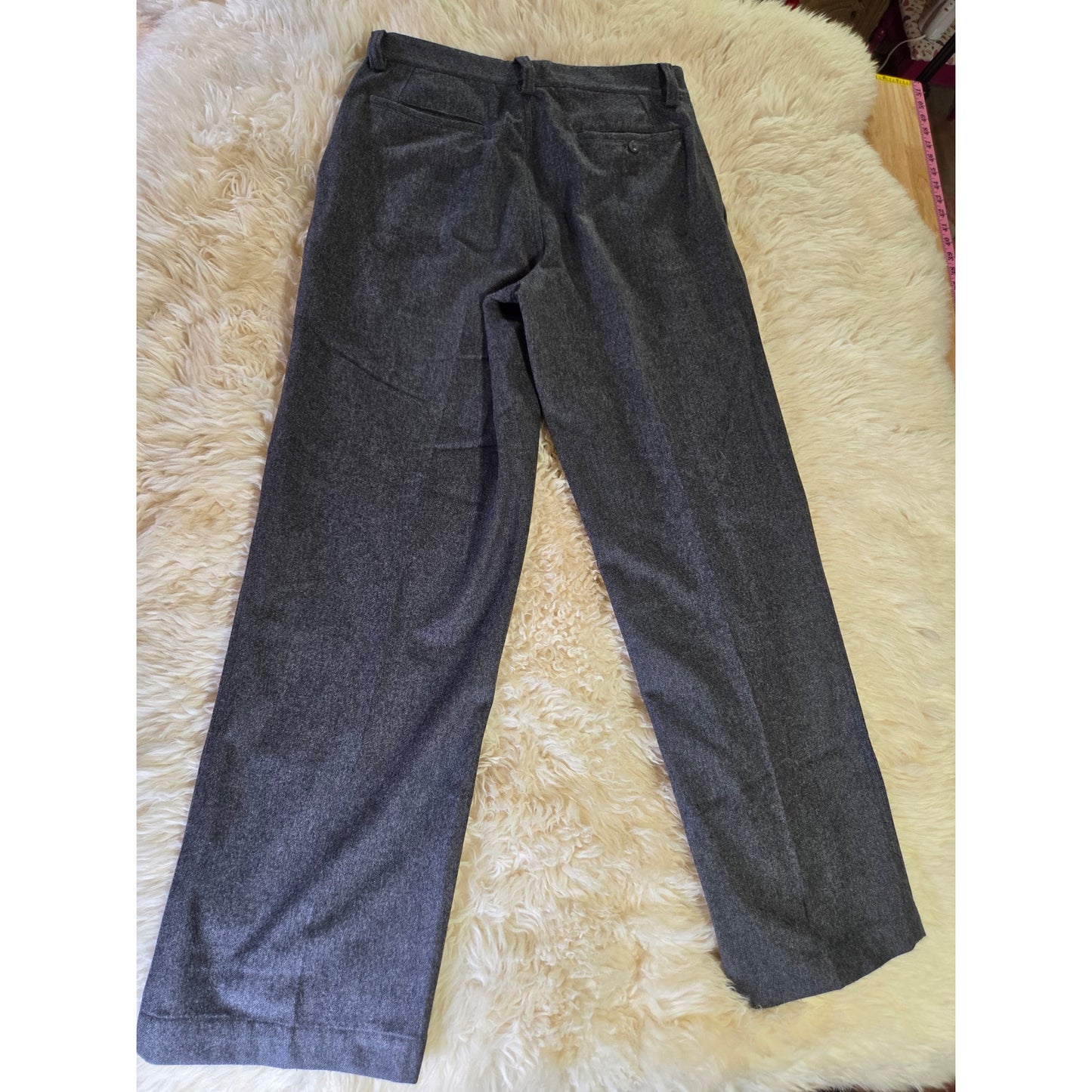 Gap 33/32 Recycled Wool Gray Men's Trousers Pockets