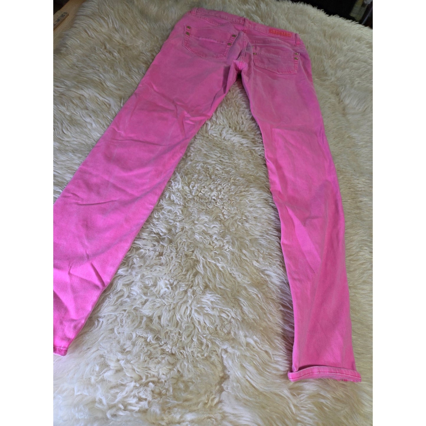 Rock & Republic Pink Skinny Jeans 28" Waist Slim Fit