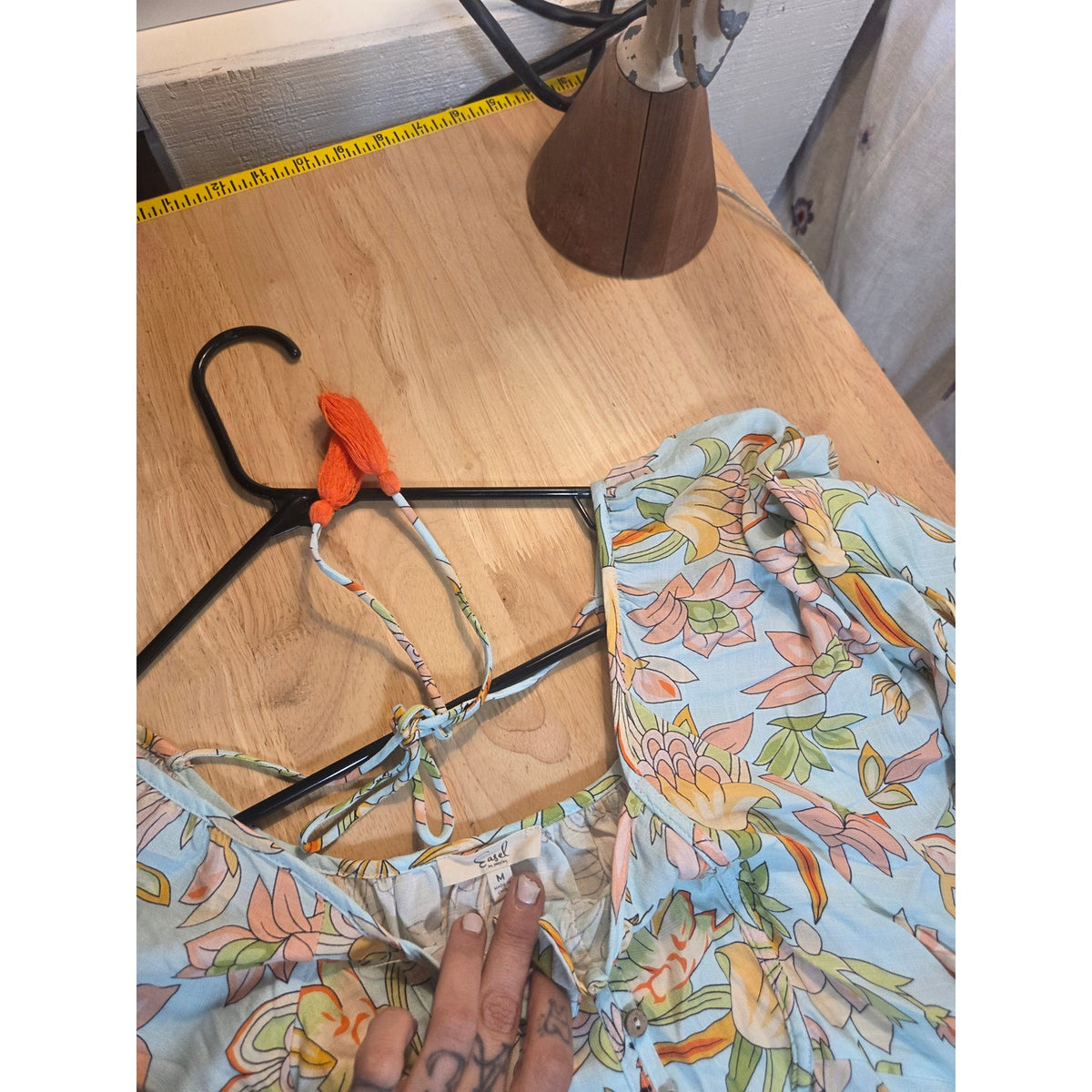 EASEL BOHEMIAN PAISLEY DRESS SHORT MEDIUM