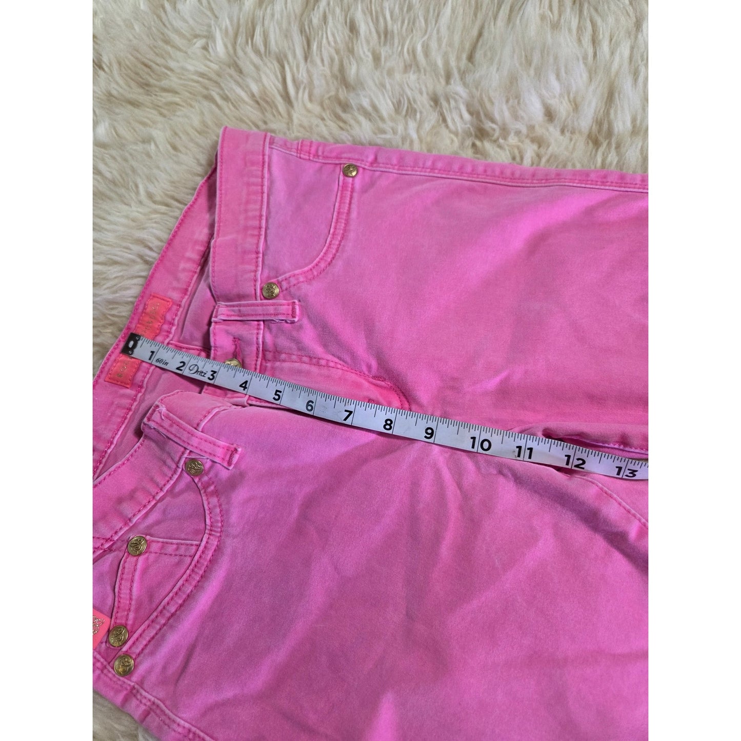 Rock & Republic Pink Skinny Jeans 28" Waist Slim Fit