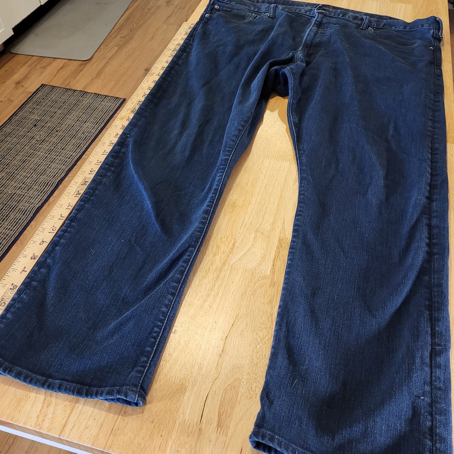 Polo Ralph Lauren The Varick Slim Straight 42X30 Medium Dark Wash Jeans