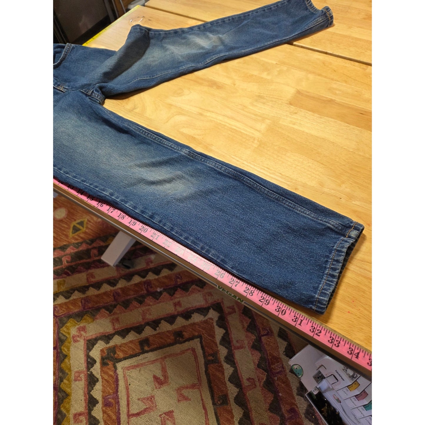Cat and Jack relaxed stretch jeans size 12 adjustable waist kids