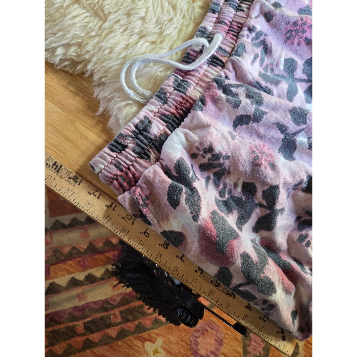 Dip Sustainable Two Piece Sweat short Ling Sleeve Tie Dye Pink Terrycloth XXL