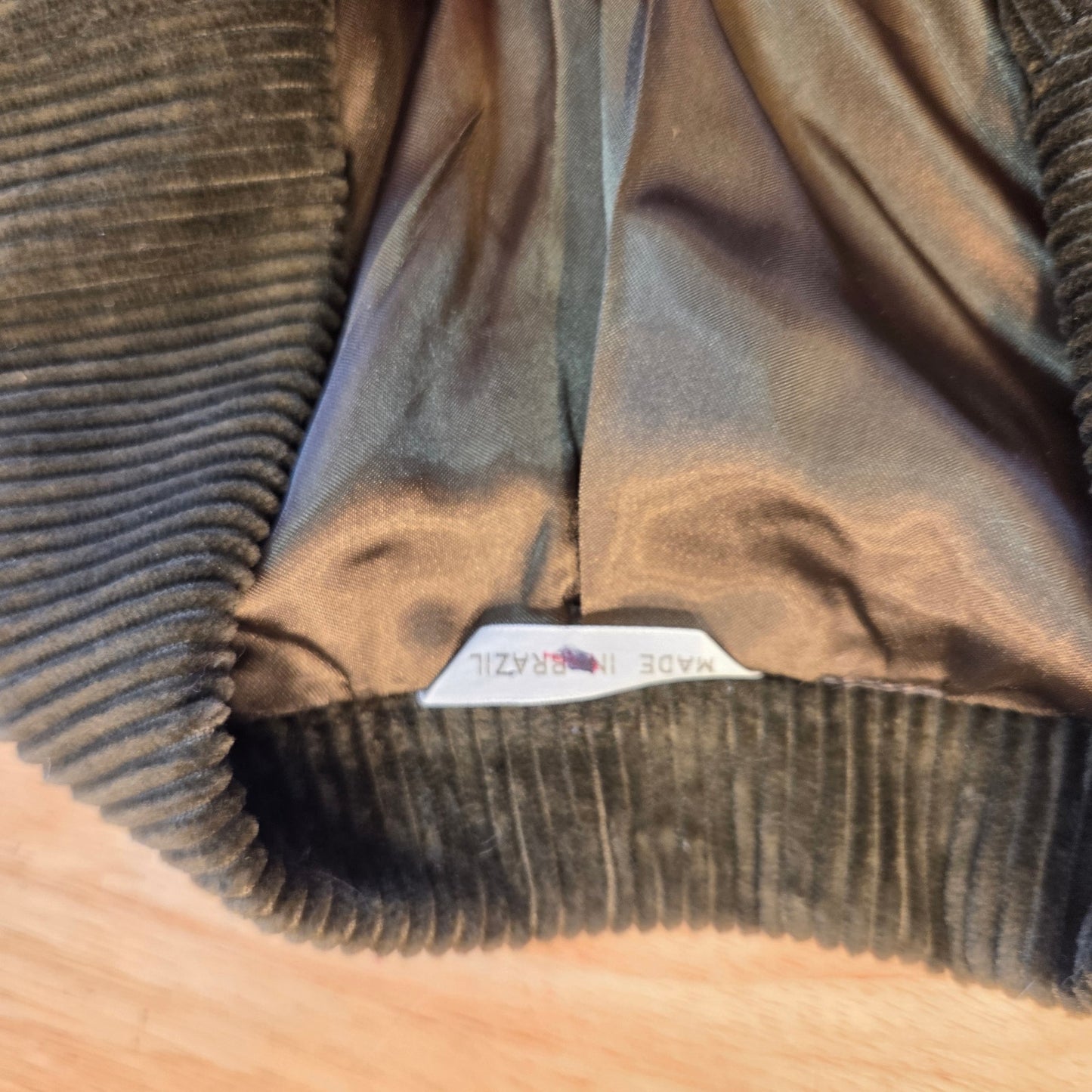 Banana Republic green corduroy large 100% cotton blazer Brown button pocket
