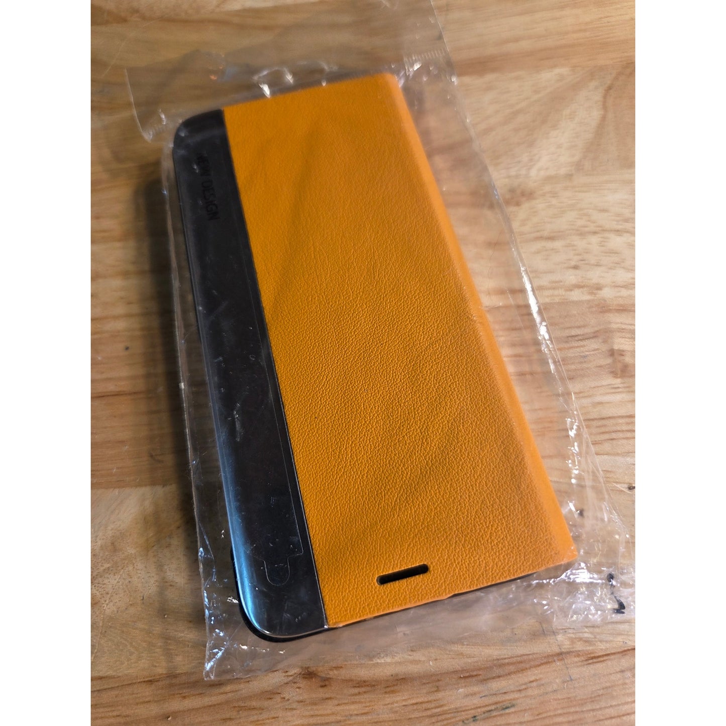 Samsung Galaxy S25 Case Stand Full Protection Thin Magnetic PU Leather Yellow