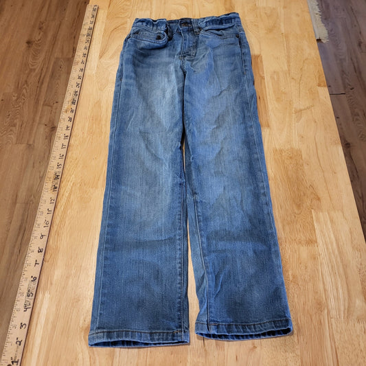 Lucky Brand Classic Straight Adjustable Waist Medium Wash Jeans Size 8