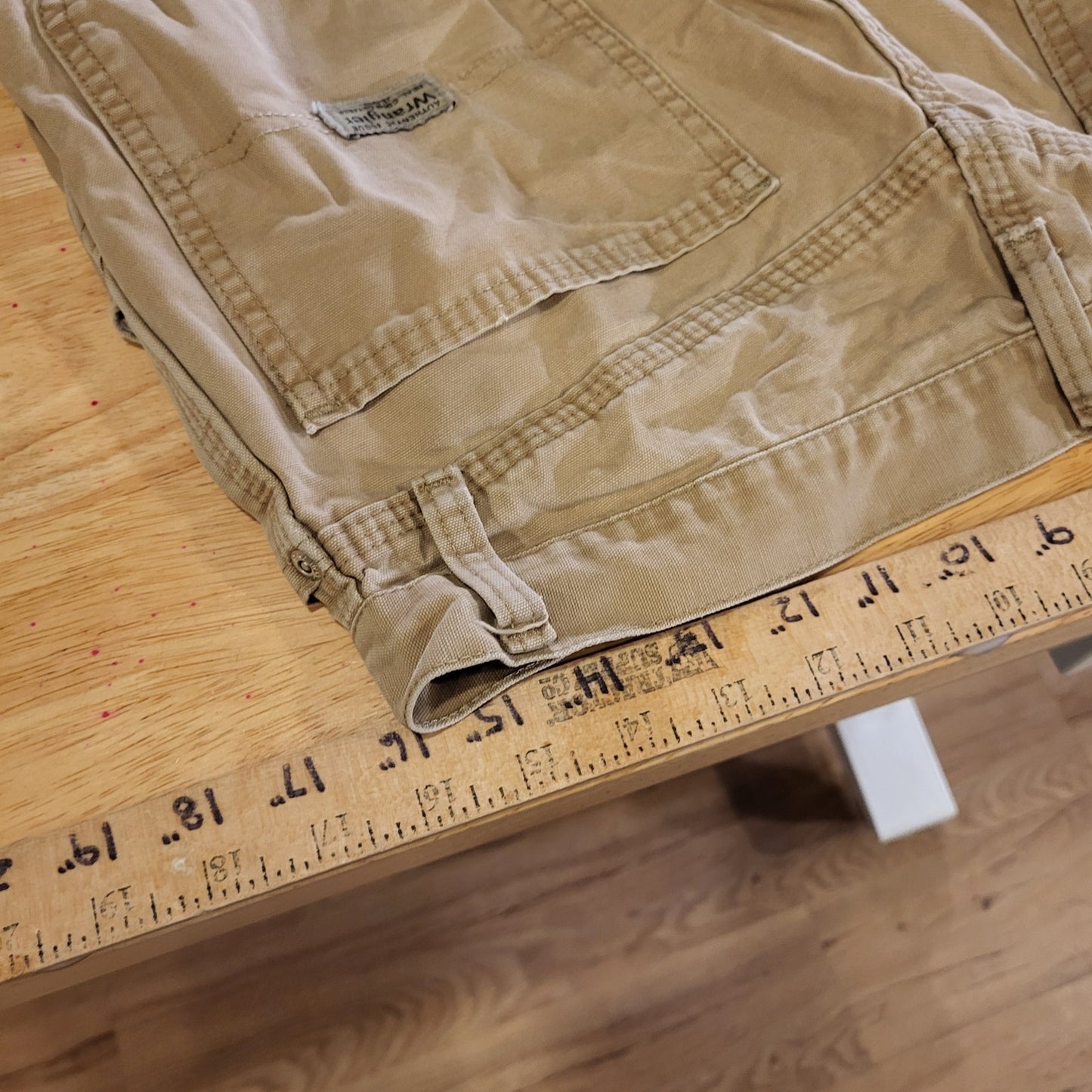 Wrangler Khaki Work Pants 32x30 100% Cotton