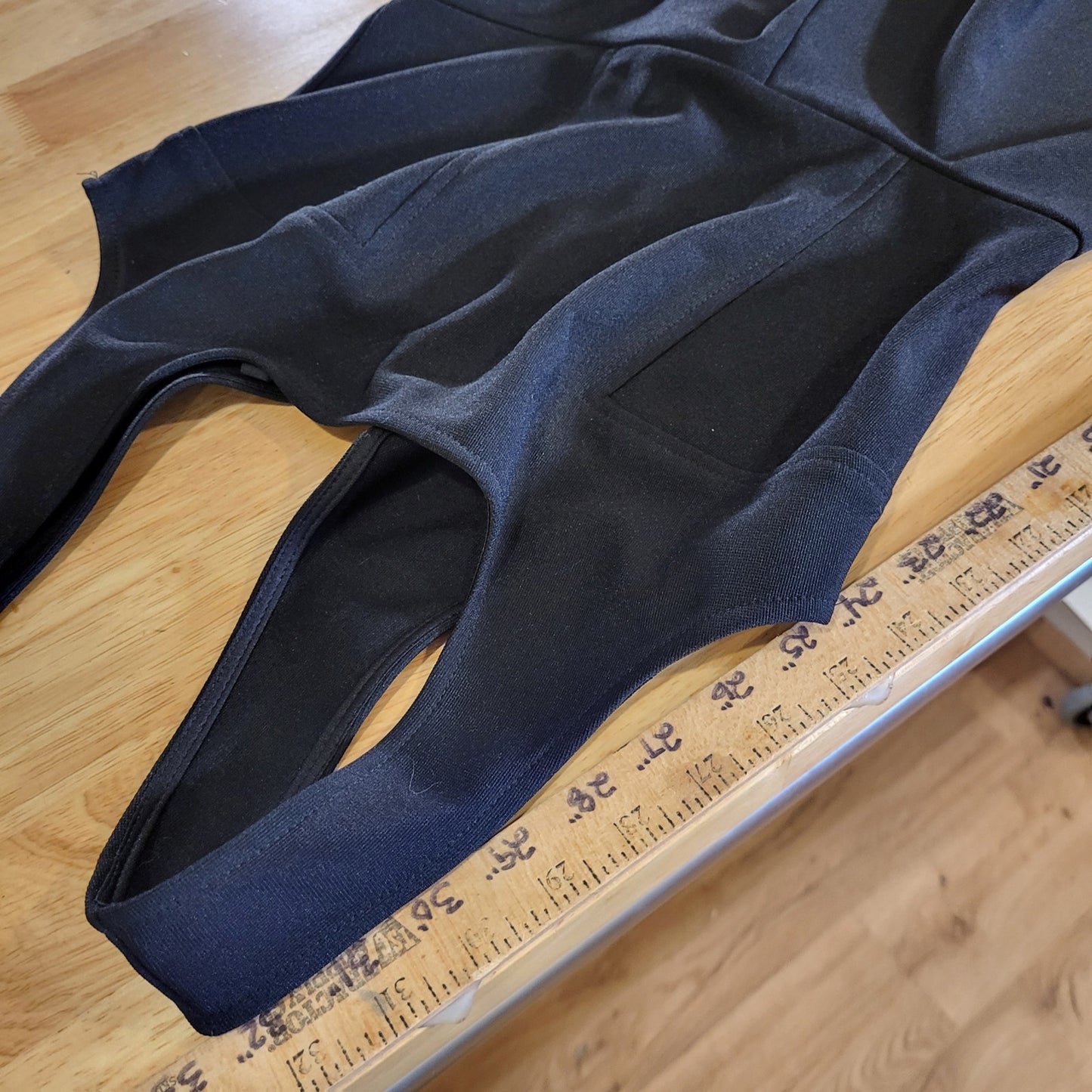 Lulu's Little Black Dress Sleeveless Skater Mini 26" Waist 30" Bust Zipper