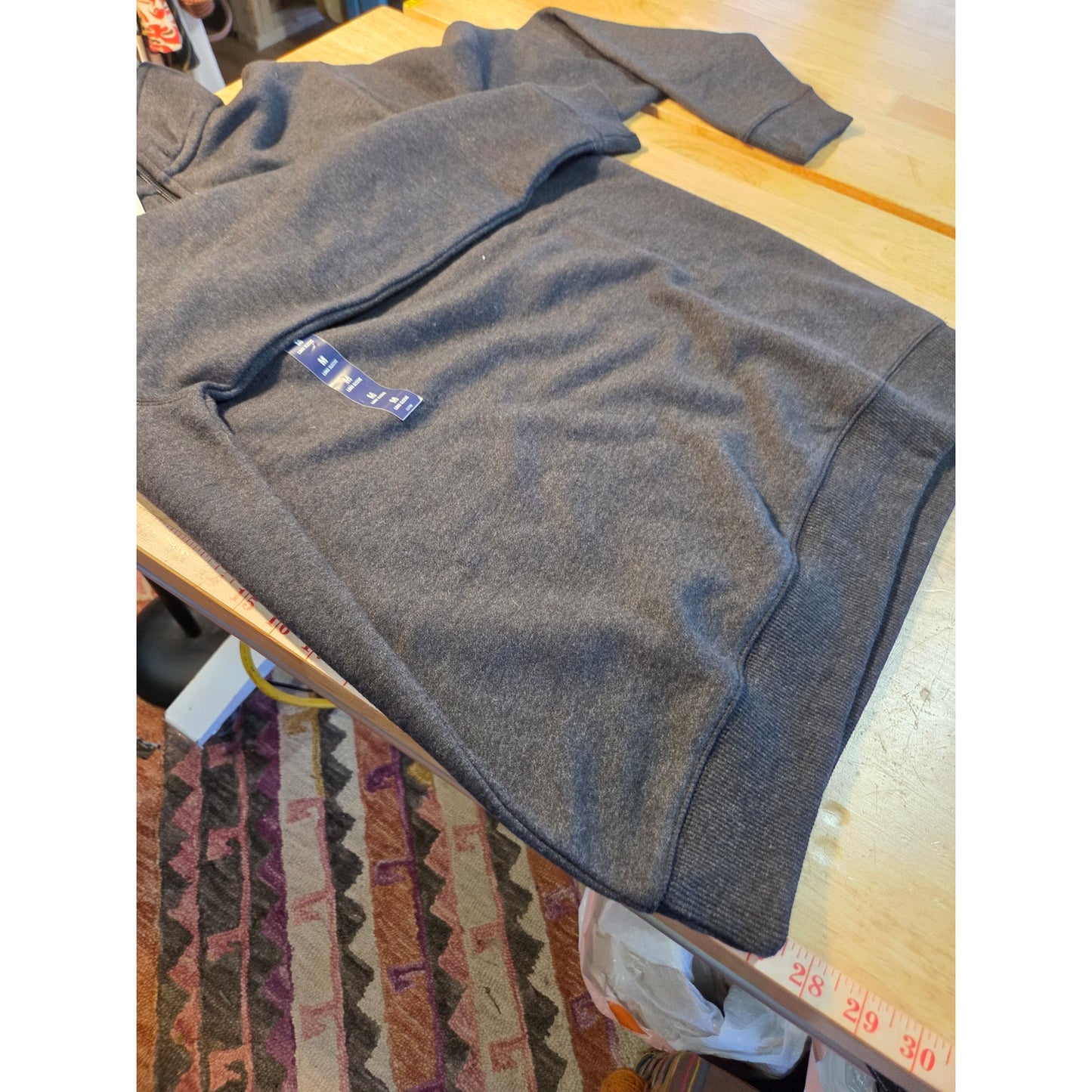 NWT  Izod performance advantage henley quarter zip long sleeve medium