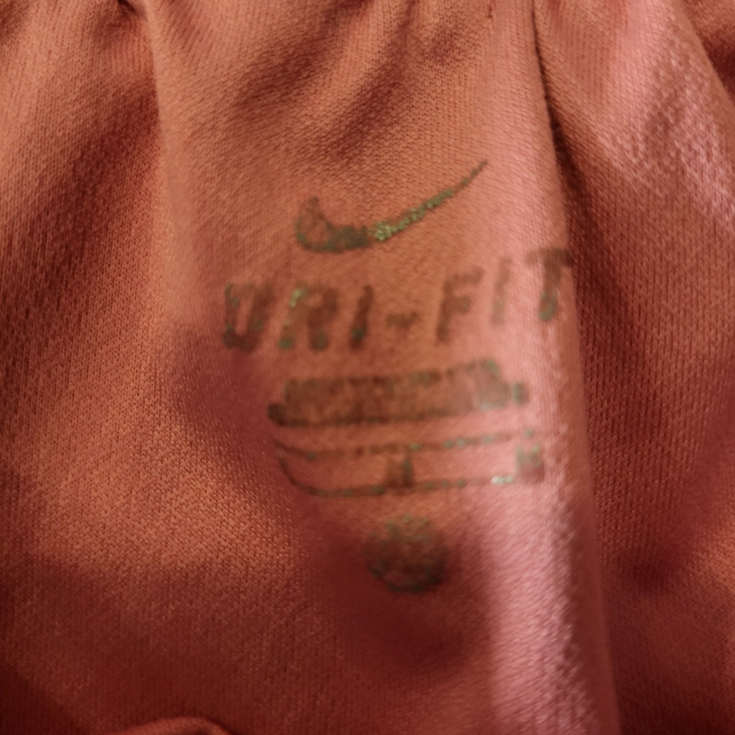 Nike Dri-Fit Pink Geometric  Print Short Athletic Size Medium