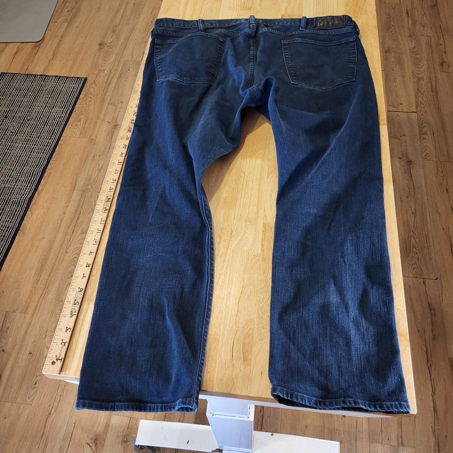 Polo Ralph Lauren The Varick Slim Straight 42X30 Medium Dark Wash Jeans