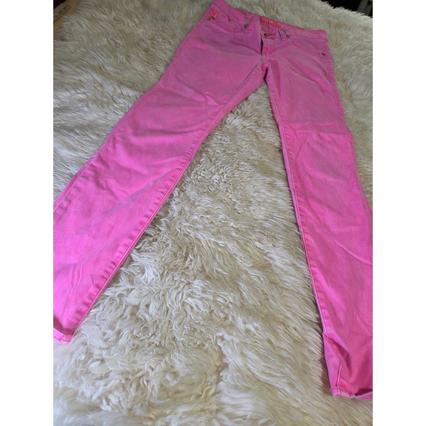 Rock & Republic Pink Skinny Jeans 28" Waist Slim Fit