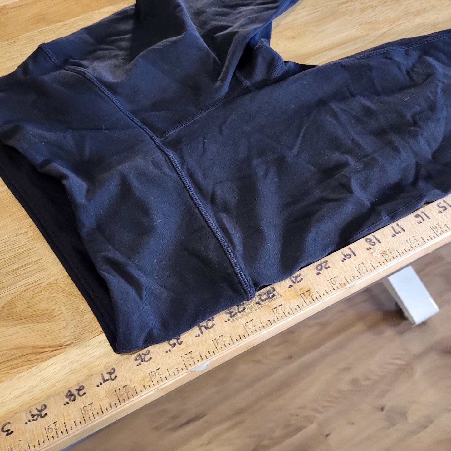 Prana Black Leggings Size Small 24" Waist 19" Inseam 26" Long
