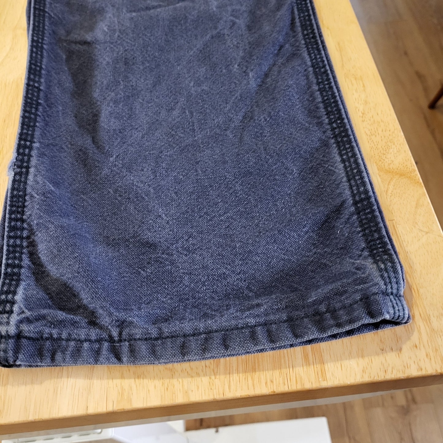 Carhartt Cat 2 2112 Fire Resistant Blue Work Pants 34x32 Lived In Distressing