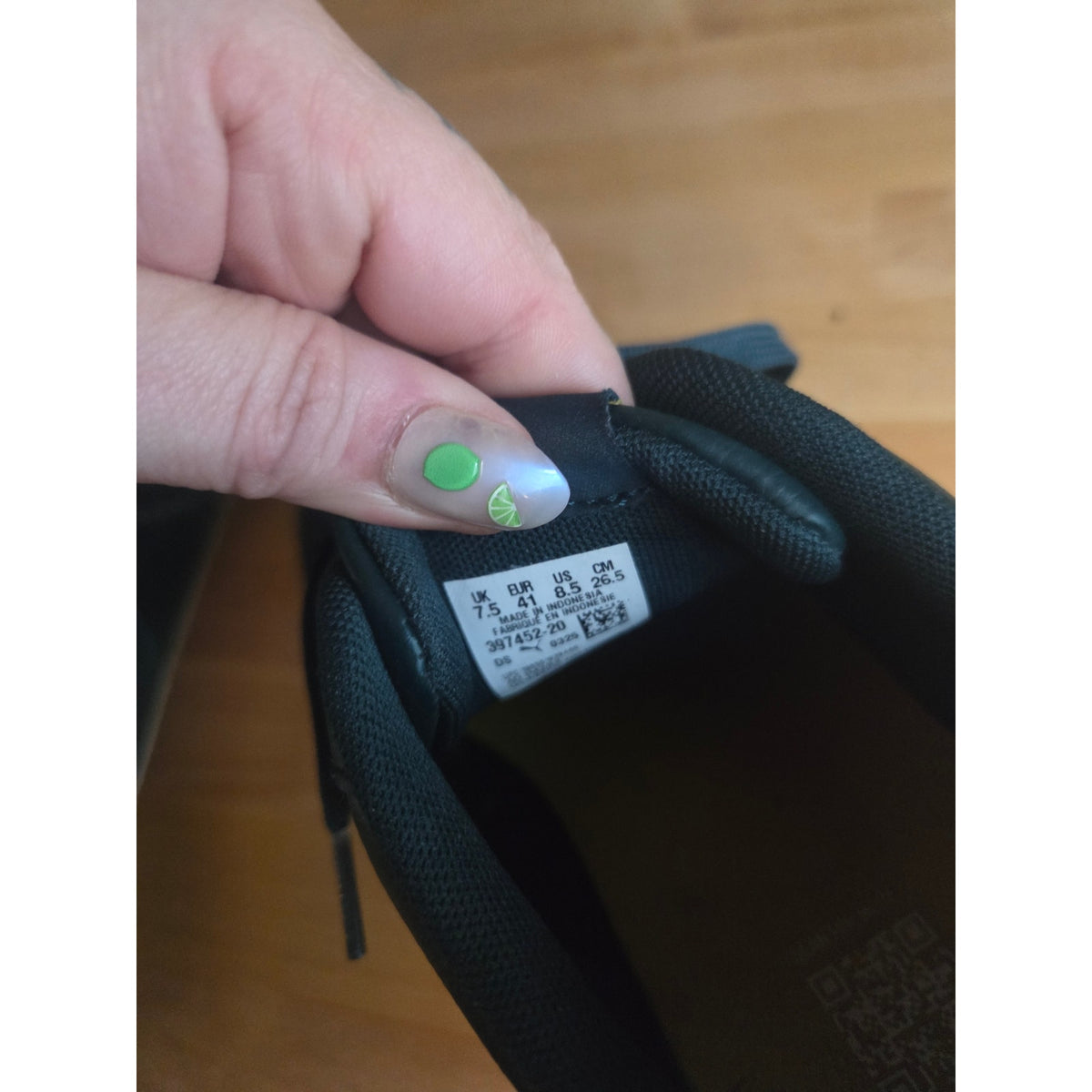 Puma gold and green yellow gum sole vegan leather sneakers size 9 and 1/2 women