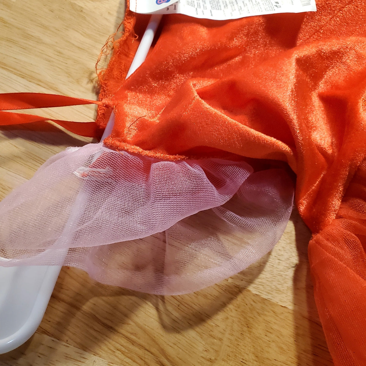 Peppa Pig 3T 4T costume with tutu and tail slight damage