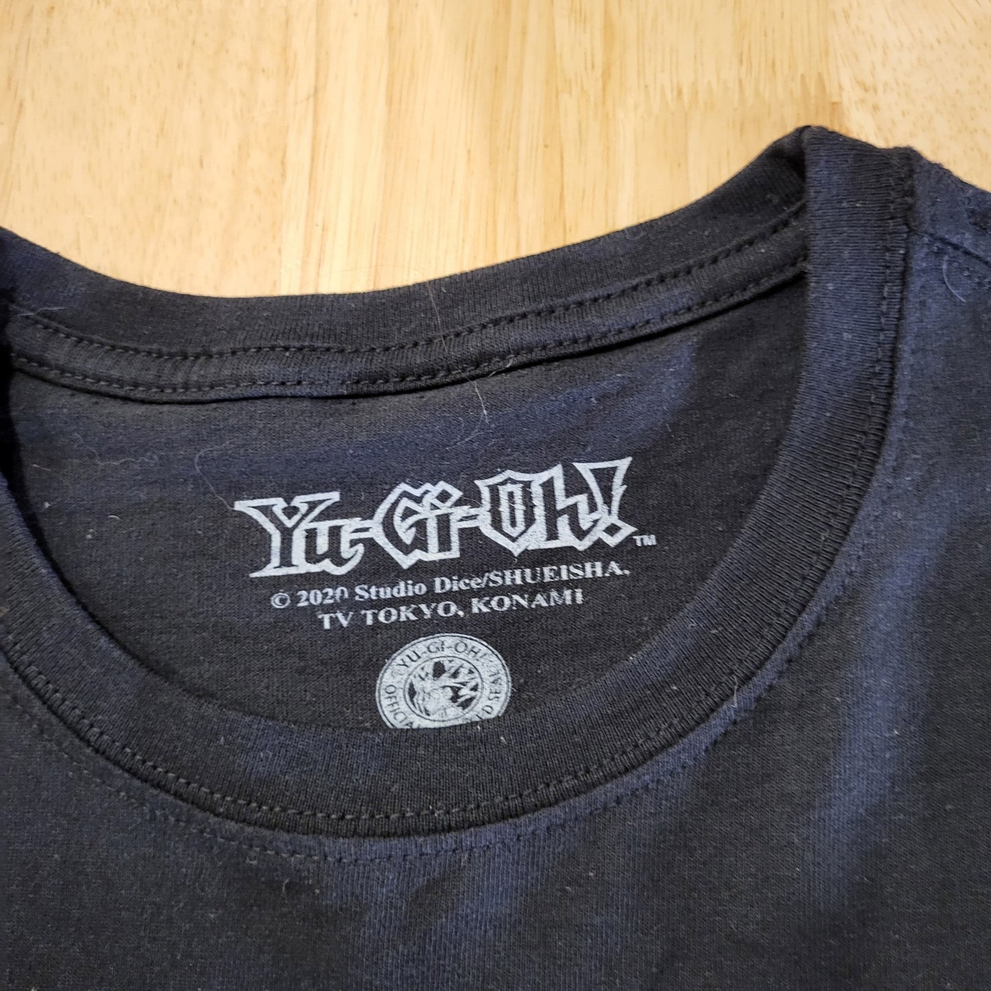 Yu-Gi-Oh Black New Without Tag M 2020 Cotton Jersey Tshirt