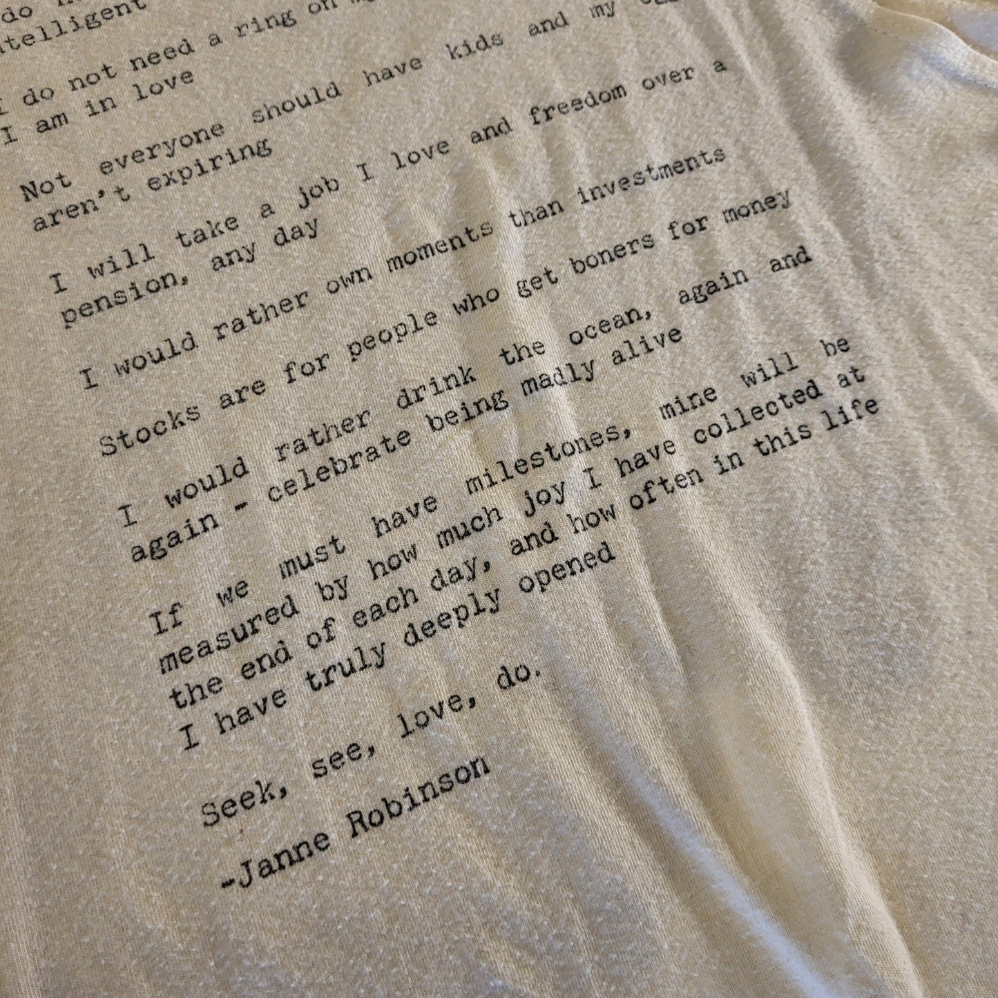 "I Will Never Be A Well Behaved Woman" Girl Riding Shark Muscle T Small