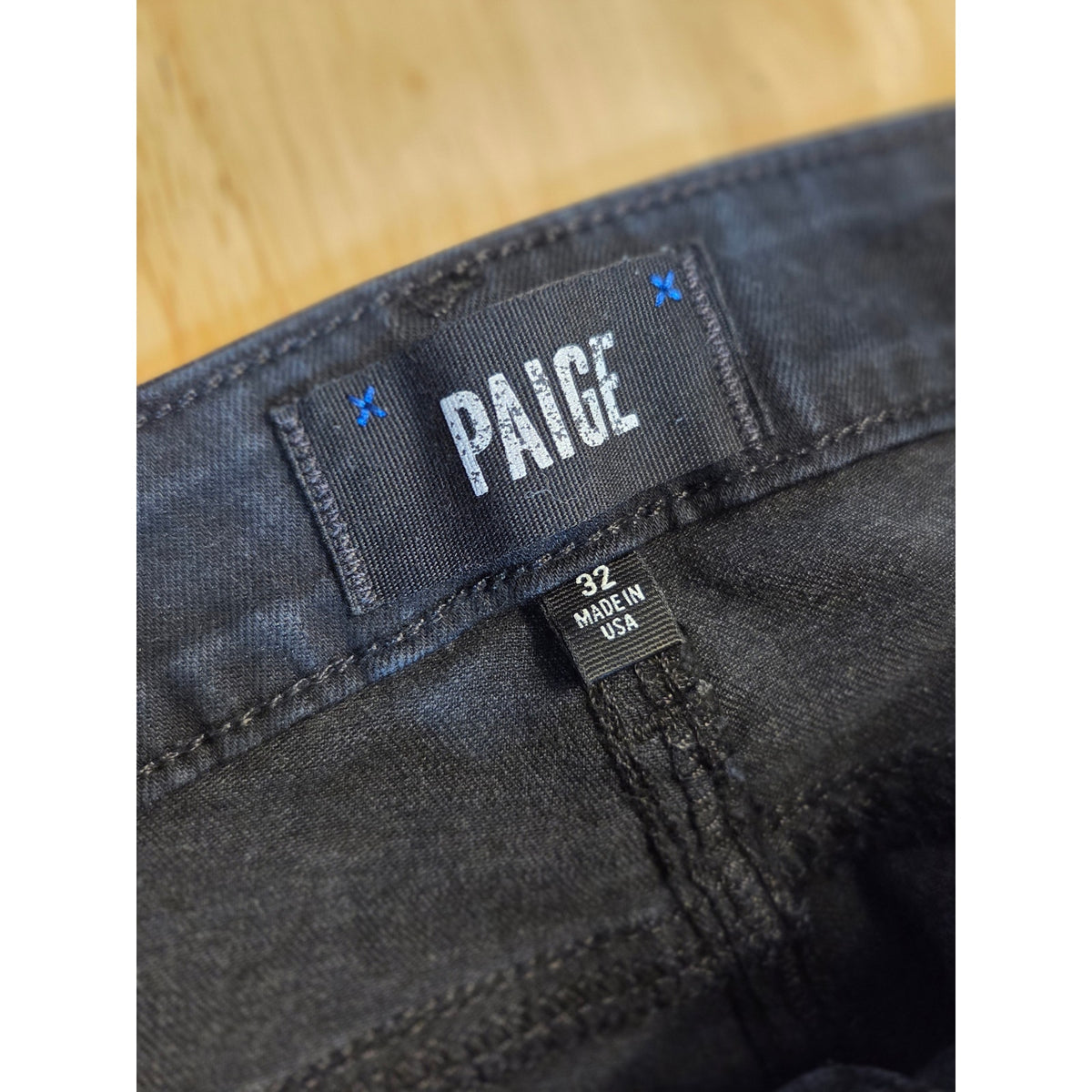 Black Paige skinny jeans Verdugo ankle size 32
