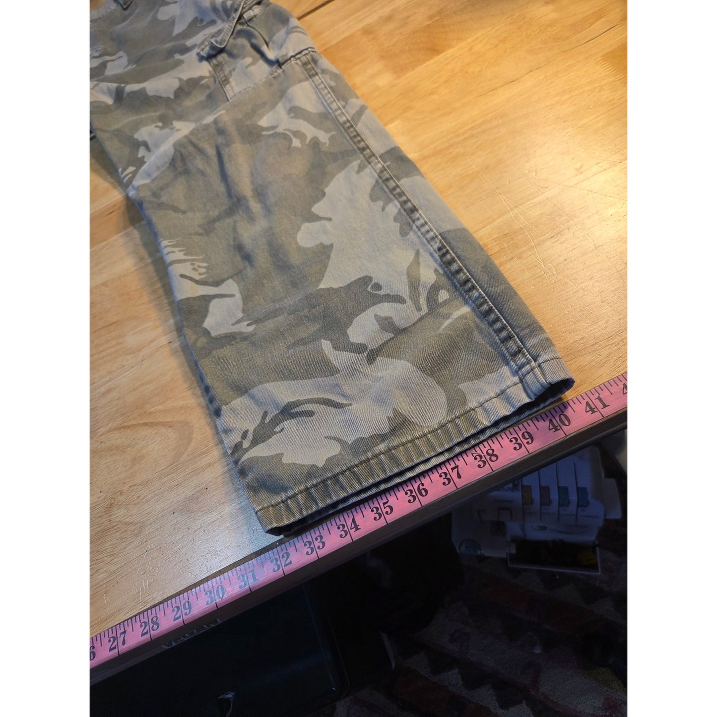 32x34 cargo camouflage pants green army fatigues