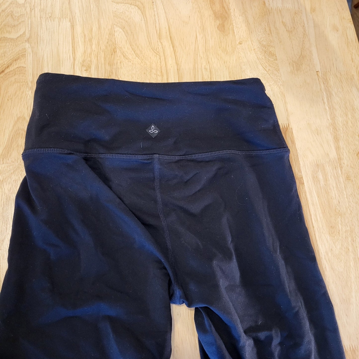 Prana Black Leggings Size Small 24" Waist 19" Inseam 26" Long
