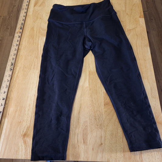 Prana Black Leggings Size Small 24" Waist 19" Inseam 26" Long