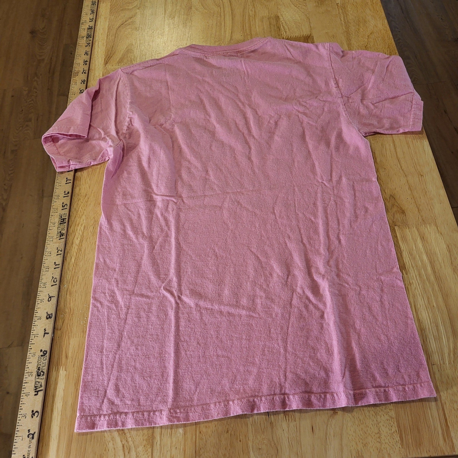 Rad Racing Pink Jersey Cotton Small Short Sleeve BMX 25" Long  17" Pit 2 Pit 