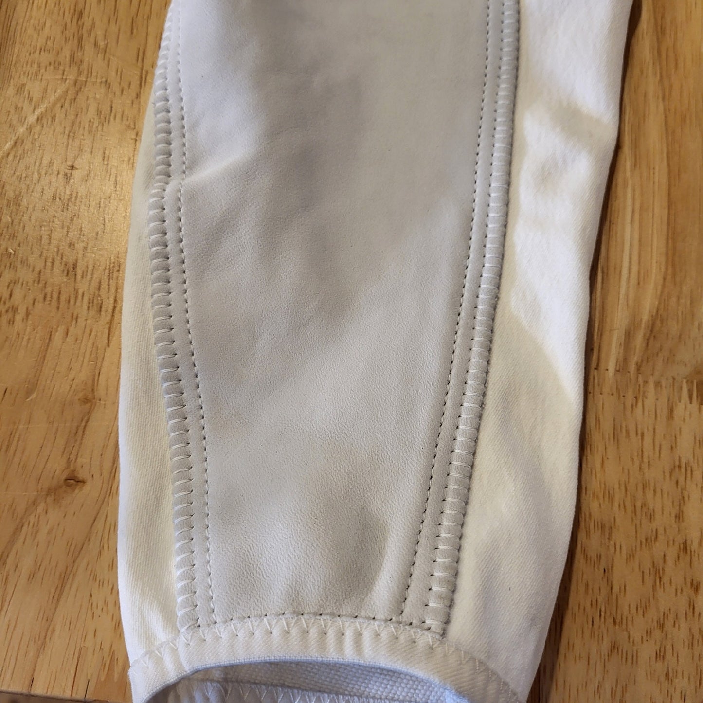 NWT Kentucky White Riding Pants Leather 26"waist 26" inseam