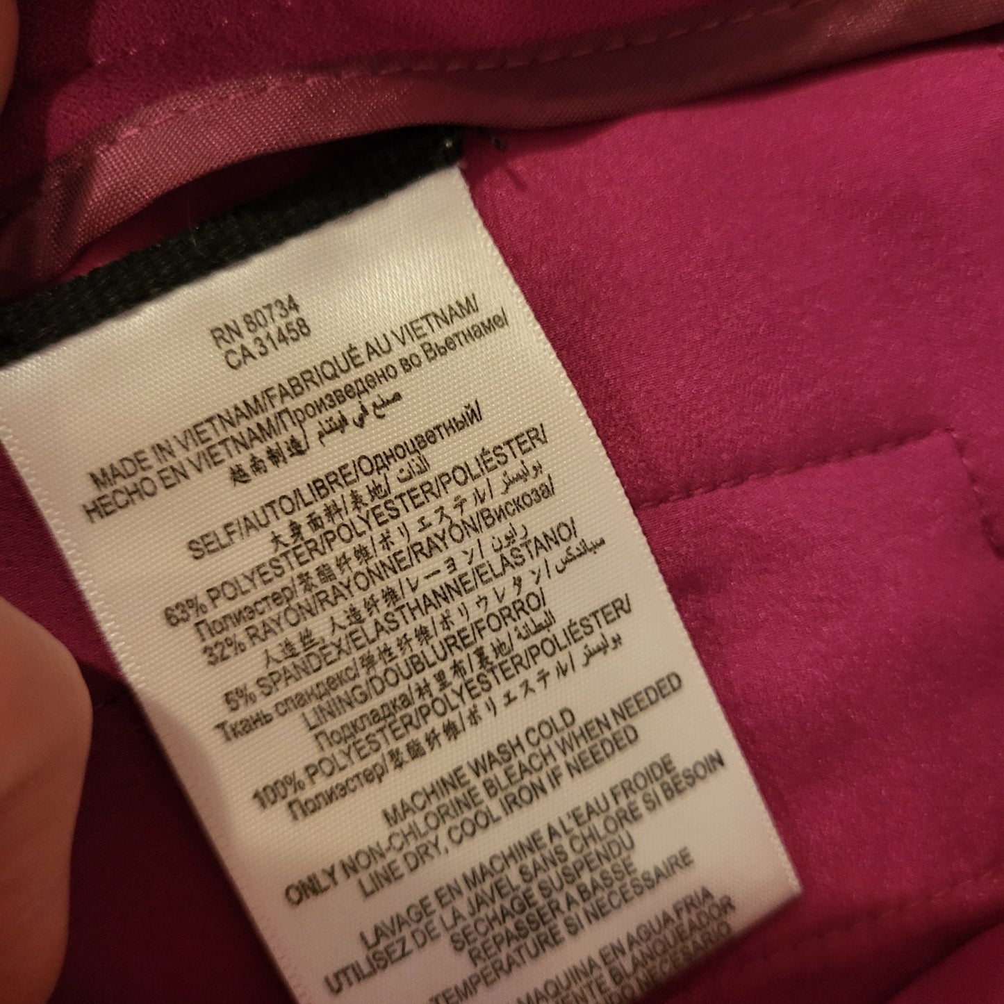 BCBGMAXAZRIA Medium Pink Wide Leg Flat Front Trouser Pants Pockets 