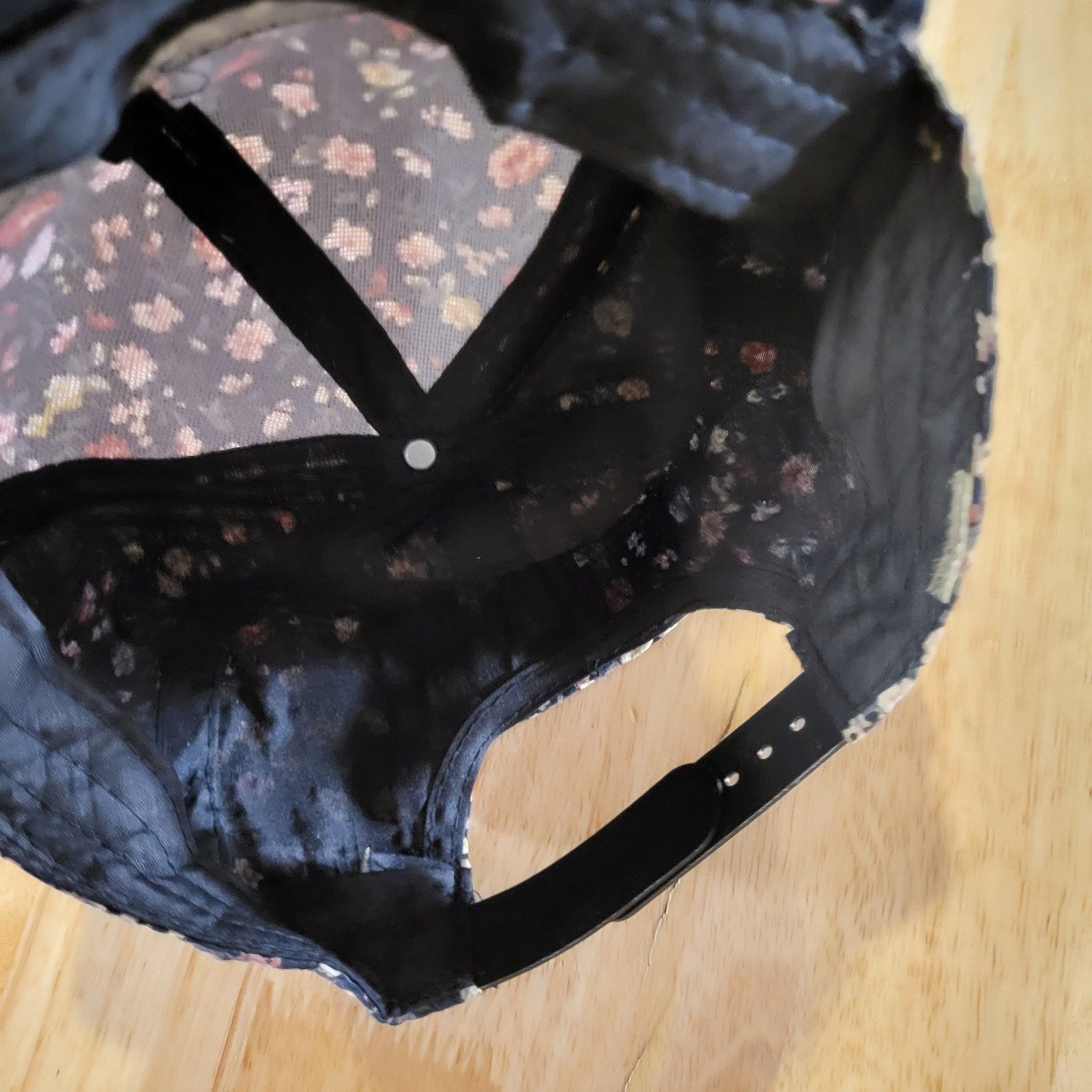 Supreme black floral baseball hats adjustable nylon