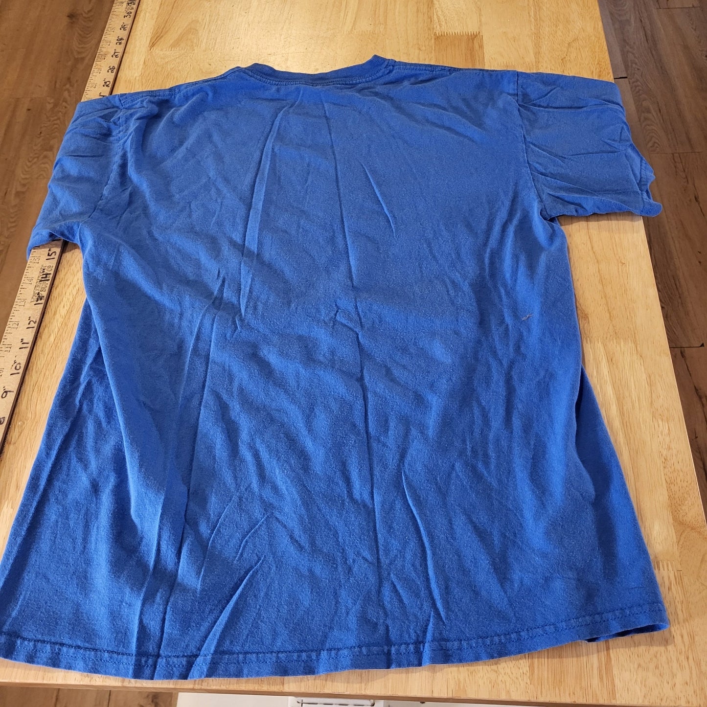 "That's What She Said" Blue Cotton T-shirt Short Sleeve Knit Jersey 90's Y2K